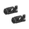 CAMVATE 15mm Single Rod Clamp Adapter with Black Thumbscrew Locking Knob (2 Pieces) - 2217 view 4