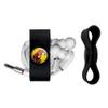 GRAPHICS & MORE The Flash Character Headphone Earbud Cord Wrap - Charging Cable Manager - Wire Organizer Set of 2 - Black view 2