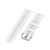 Silicone Watchband Compatible for Amazfit GTR 47mm, 22mm Wide Band Replacement, Waterproof (White) view 3