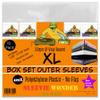 XL Box Set Sleeves (10) No Flap 4mil Thick Strong Polyethylene Plastic for 33rpm LP Vinyl Record Album Boxset (+1 Free Dj Sticker) view 1