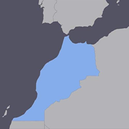 Morocco GPS Map for Garmin Devices on microSD