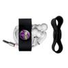 GRAPHICS & MORE Batman Joker Character Headphone Earbud Cord Wrap - Charging Cable Manager - Wire Organizer Set of 2 - Black view 2