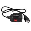 BANVIE OBD Power USB Cable for Dash Camera & GPS,24 Hours Surveillance/Acc Mode with Switch Button view 1