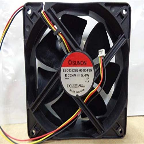 120x120x38mm EEC0382B2-000C-F99 12cm 24V 5.4W 3Wire Inverter Fan
