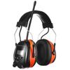 PROTEAR Bluetooth Hearing Protection Headphones with FM AM Radio25dB NRR Rechargeable Hearing Protectors, Ideal for Lawn Mowing, Construction, Chainsaw, Landscaping(Orange) view 1