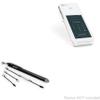 BoxWave Stylus Pen Compatible with Clover Flex - EverTouch Capacitive Stylus, Fiber Tip Capacitive Stylus Pen - Jet Black view 1