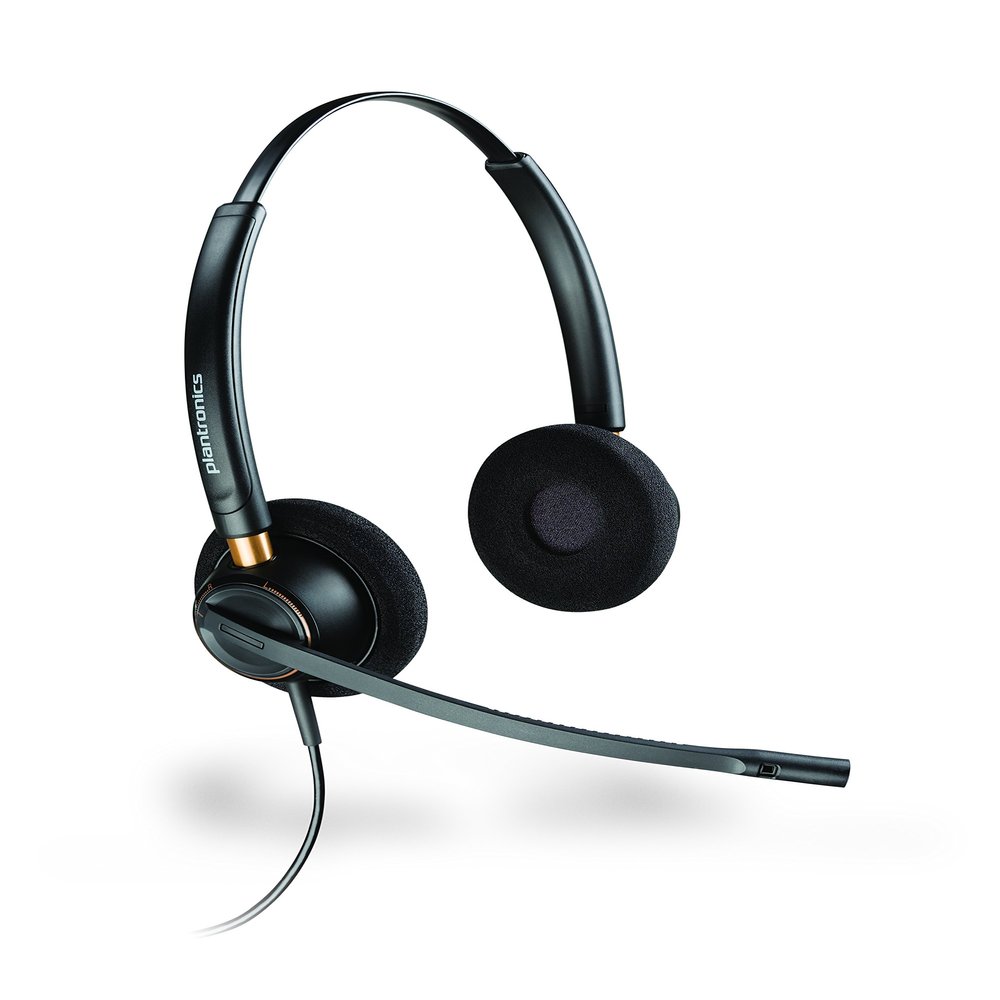 Plantronics EncorePro HW520 Premium Binaural Headset (Renewed)