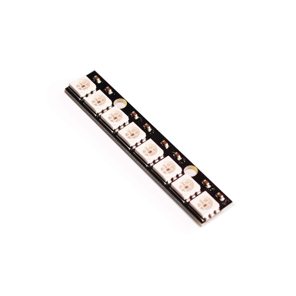 10PCS/LOT 8 Channel WS2812 5050 RGB LED Lights Built-in Full Color-Driven Board