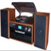 Boytone BT-24MB Bluetooth Classic Style Record Player Turntable with AM/FM Radio, CD/Cassette Player, 2 Separate Stereo Speakers, Record from Vinyl, Radio, and Cassette to MP3, SD Slot, USB, AUX.