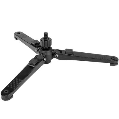 Koolehaoda Tripod Base for Monopod, 3/8" Screw Desktop Stand with Three Feet, Universal 3 Legs Monopod Base Stand Unipod Support for 3/8" Threaded Monopods Ball Head