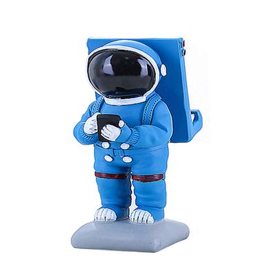 UnnFiko Astronaut Blue Stand Holder, Cartoon Desktop Bracket Desk Mount, Universal for iPhone X 7 8 Plus Samsung S7 Edge S8 iPad Air Pro Mini and Other Cell Mobile Phone Tablet PC (Astronaut Blue)