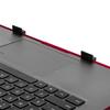 48 x 26cm Notebook Computer Stand, Adjustable MacBook Laptop Desk, Portable Home Use Executive Office Assembled Folding Table, Light Weight Ergonomic TV Bed Lap Tray Rose Red view 4