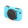 G7 X Mark III Case, BolinUS Fullbody Ultra-Thin Lightweight Rubber Soft Silicone Housing Case Bag Cover for Canon PowerShot G7 X Mark III/Mark II (Blue) view 2