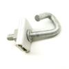 PHAT SATELLITE INTL O-Span Clamp Aerial Drop Cable Suspension Clamp with Hook and Square Nut (2 Pack, 32.8 feet, Silver, Cat 6, Weatherproof, Heat Resistant, 2 Count) view 1
