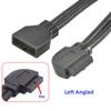 chenyang USB 3.0 Front Panel Header 19/20Pin Male to Female 90 Degree Left Angled Mainboard Header Port Extension Cable Adapter view 4