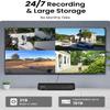 REOLINK 8CH 4K Security Camera System, 6pcs H.265 Bullet Wired PoE Cameras for Home Security Outdoors, Smart Person Vehicle Detection, 8CH NVR Recorder with 2TB HDD for 24-7 Recording, RLK8-800B6 view 4