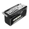 Victrola Mini Bluetooth Boombox with Cassette Player, Recorder and Am/FM Radio, Grey view 3