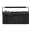 Victrola Mini Bluetooth Boombox with Cassette Player, Recorder and Am/FM Radio, Grey view 4