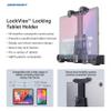 ARKON Mounts LockVise Locking Tablet Holder with Forklift Overhead Guard Mount | Durable Metal Mounting Plates | 360 Adjustable 6" Metal Shaft | Compatible Forklift iPad and Tablet Mount view 3