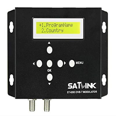 MeterTo Digital DVB-T Modulator ST-6503 Constellaton 64QAM Bandwidth 6/7/8 MHz Carriers 2K/8K Guard Interval 1/32