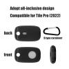 Glow Case for Tile Pro (2022) 2-Pack. (Glow in Dark) Small Bluetooth Tracker Cover, Protective Holder for Key Finder and Item Locator, Pets Dog Cat Collar Tracker Accessories,Glow Green+Glow Blue view 4