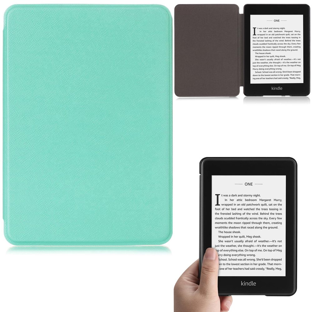Artyond Case for Kindle Paperwhite 10th Generation 2018, Lightweight Slim Folio Cover with Auto Wake/Sleep Protective Case for Amazon Kindle Paperwhite 10th Generation 2018 Release, Mint