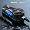 S-9 Motorcycle Helmet Bluetooth Headset 1000m 6 Riders Intercoms, Bluetooth Motorcycle Headset with CVC Noise Cancellation, Helmet Bluetooth Headset with IP65 Waterproof/Handsfree/Voice Control view 3