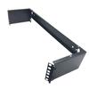 Jingchengmei 2U 19-inch Hinged Wall Mount Patch Panel Bracket- 6-inch Deep Foldable Horizontal Rack for 19" Networking Equipments (JCM-HWMB2U) view 1