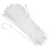 DEKTON 100 Pcs 4.8 mm X 250 mm White Cable Ties view 3