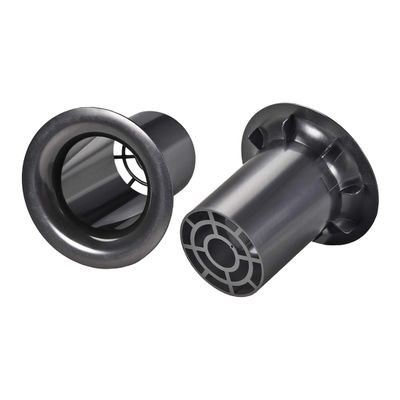 uxcell 86mm x 91mm Speaker Port Tube Subwoofer Bass Reflex Tube Bass Woofer Box 2pcs