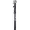 Ultimaxx 48 Aluminum Monopod with GoPro Compatible Adapter, Cell Phone Holder and Carrying Bag - Telescopic Hiking Pole Camera Mount and Accessories view 1