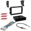 CACH KIT878 Bundle with Car Stereo Installation Kit for Dodge Durango 2005  2007 in Dash Mounting Kit, Harness, Antenna Adapter for Single or Double Din Radio Receivers (4 Item) view 1