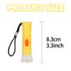 PROLOSO Mini Toy Flashlights with Lanyard LED Pocket Flashlight Toy Set Kids Party Favors 20 Pcs view 4