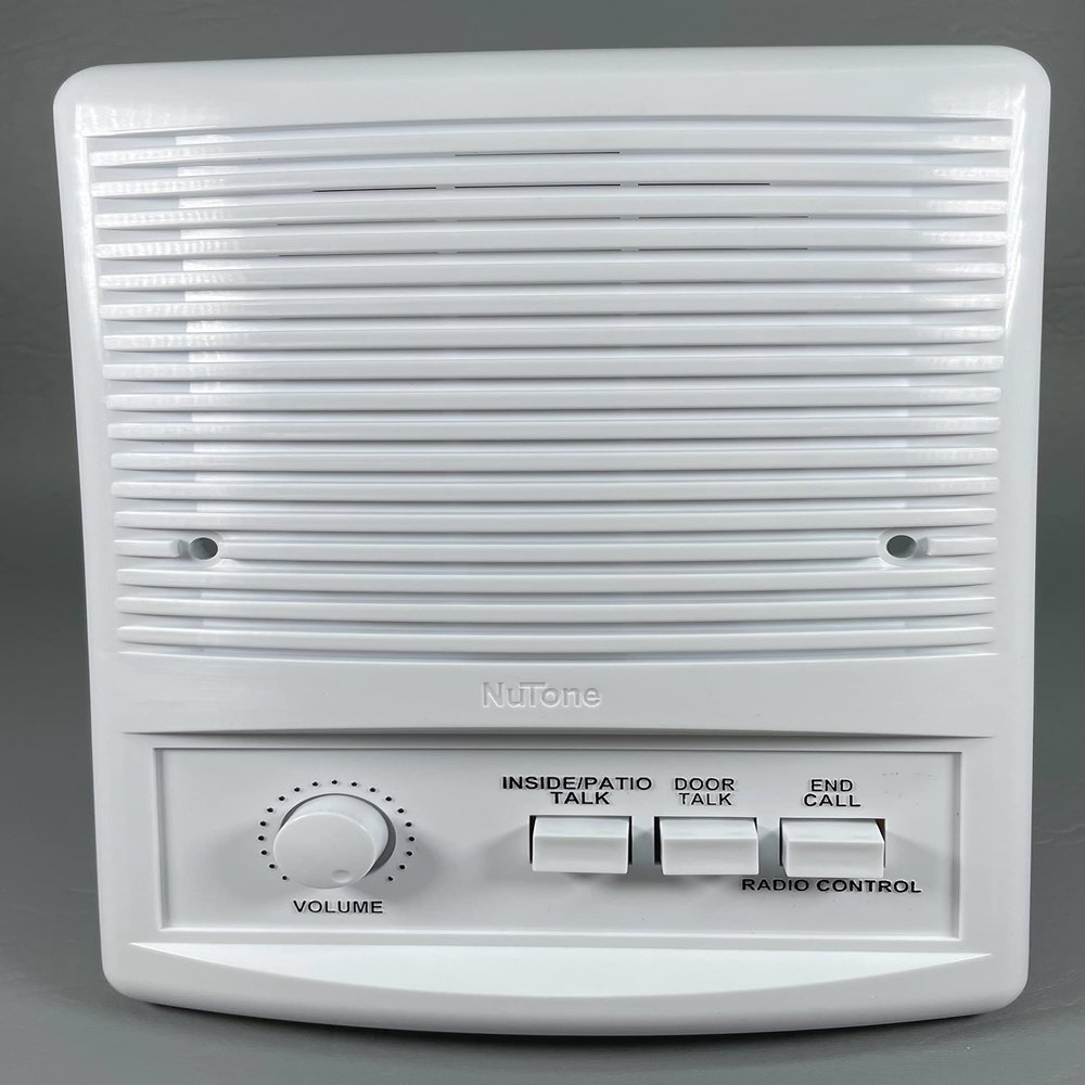 Nutone Intercom ISA-339WH Patio Speaker for IMA-3303 IM-3303 (Without Surface Mount Frame)