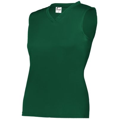 C2 Ladies Sleeveless Tee Forest Green 2X-Large