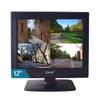 Cocar CCTV Monitor, 12 inch LCD Security Monitor HDMI VGA AV & BNC 4:3 HD Computer Display LCD Screen with 2 Built-in Speakers USB Drive Player for Home/Store Surveillance Camera STB PC view 1