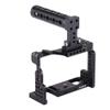 Andoer Camera Cage Stabilizer, Aluminum Alloy Camera Video Cage for Sony A7II/A7III/A7SII/A7M3/A7RII/A7RIII with Cold Shoe Mount and Top Handle view 1