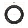 uxcell 6.5 Inch Speaker Rubber Edge Folding Ring Horn Replacement Parts for Speaker Black 4pcs view 2