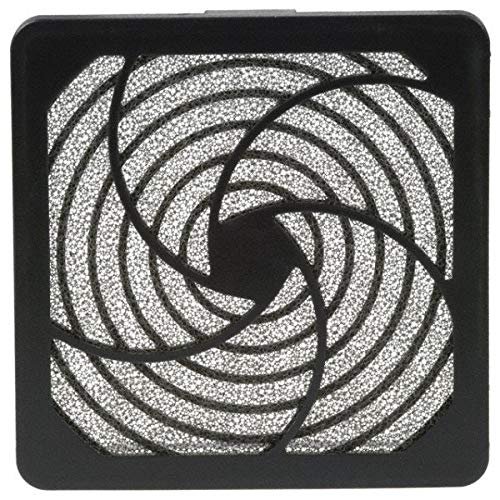 09450-F/30, Plastic Fan Filter Guard - Fan Size 120 mm - Square Shape - Black - Dimension 125.2 x 10.6 x (25 Items)
