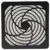 09450-F/30, Plastic Fan Filter Guard - Fan Size 120 mm - Square Shape - Black - Dimension 125.2 x 10.6 x (25 Items) view 1
