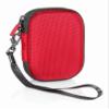 Alltravel case for External Solid State Drive Samsung T7, T7 Touch, T5, T3 Portable 250GB 500GB 1TB 2TB SSD USB 3.0 External Solid State Drives, Strong Compact Light Weight case, Mesh Pocket (Red) view 2