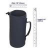 (12") Prototypical Neoprene Lens Case (Lens Pouch) For PENTAX D FA 150-450mm f/4.5-5.6 DC AW Macro view 2