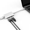 Adam Elements AAPADHUBA01MSL USB Type-C 2-Port Hub/PD/HDMI Converter Adapter view 2