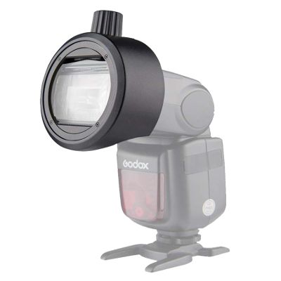 Godox S-R1 Adapter for Godox V860II, V850II, TT685, and TT600 Series Flashes, Compatible for AK-R1 Round Head Accessories