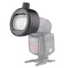 Godox S-R1 Adapter for Godox V860II, V850II, TT685, and TT600 Series Flashes, Compatible for AK-R1 Round Head Accessories view 1