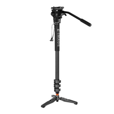 4 Stage Carbon Fiber Monopod with Fluid Head (E-Image) (MC600+610FH)