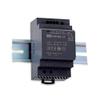 Mean Well DDR-60G-5 Isolated DIN Rail DC/DC Converters 54W 9-36Vin 5Vout 10.8A, Adj Output, Free air, Enclosed view 1