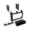 Carxtc Stereo Install Dash Double Din or Single Din Radio Fits Jeep Grand Cherokee 2014-2017 view 1