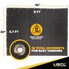 US Cargo Control 96"x80" Extra Large Sound Dampening Blanket with Grommets, Machine Washable, 12 Pounds view 3