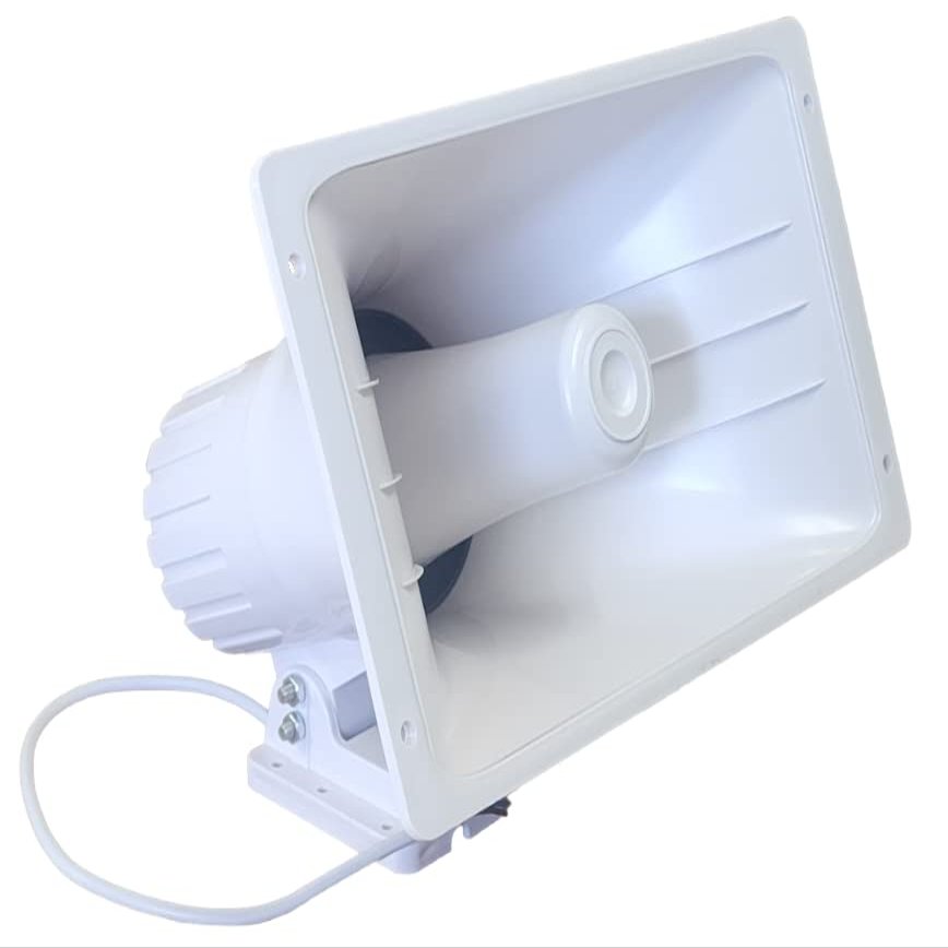 Nippon America Power Horn White 8 Ohm 100W Outdoor TC-55 (6)